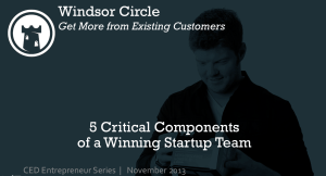 CED Entrepreneur Series Nov 2013